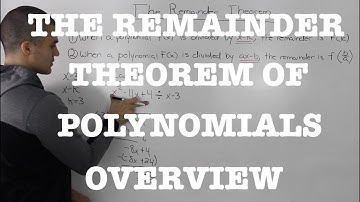 MHF4U (3.6) - remainder theorem of polynomials overview