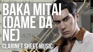 Baka Mitai (Dame Da Ne) Transcription Sheet music for Piano, Organ