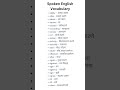 spoken English | Vocabulary| Daily use Words #grammar #english #education #learnenglish