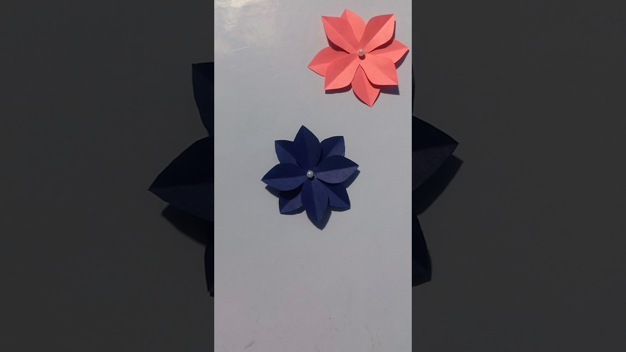 DIY Rose | paper rose | Flower Making with paper 