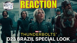 Marvel Studios’ Thunderbolts* | D23 Brazil Special Look | In Theaters May 2, 2025 REACTION 反応