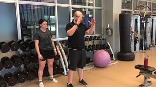 Vertical Jump w/ Perturbation to 1-Leg Landing