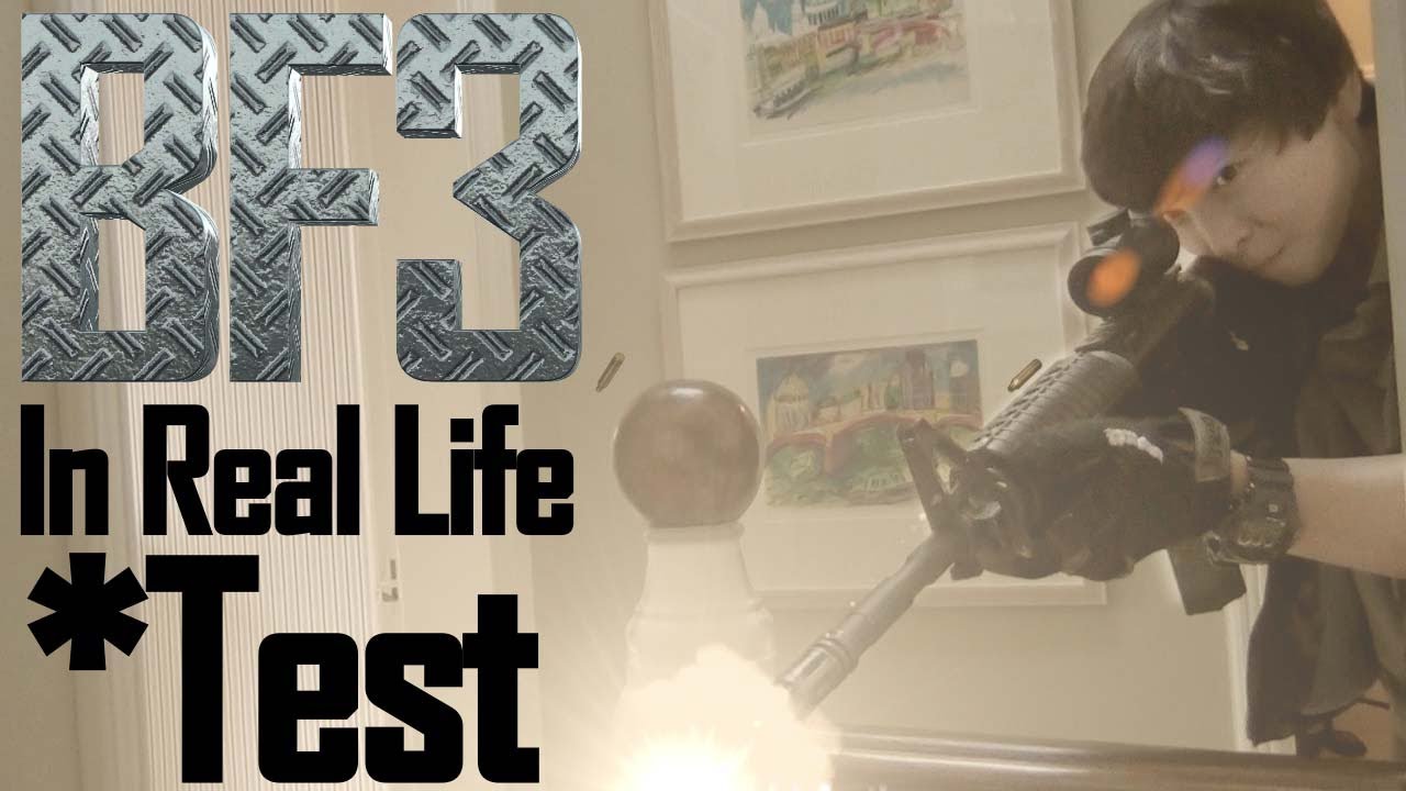 Battlefield 3 In Real Life Test
