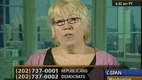 Susie Madrak on Washington Journal Aug. 15, 2009 P...