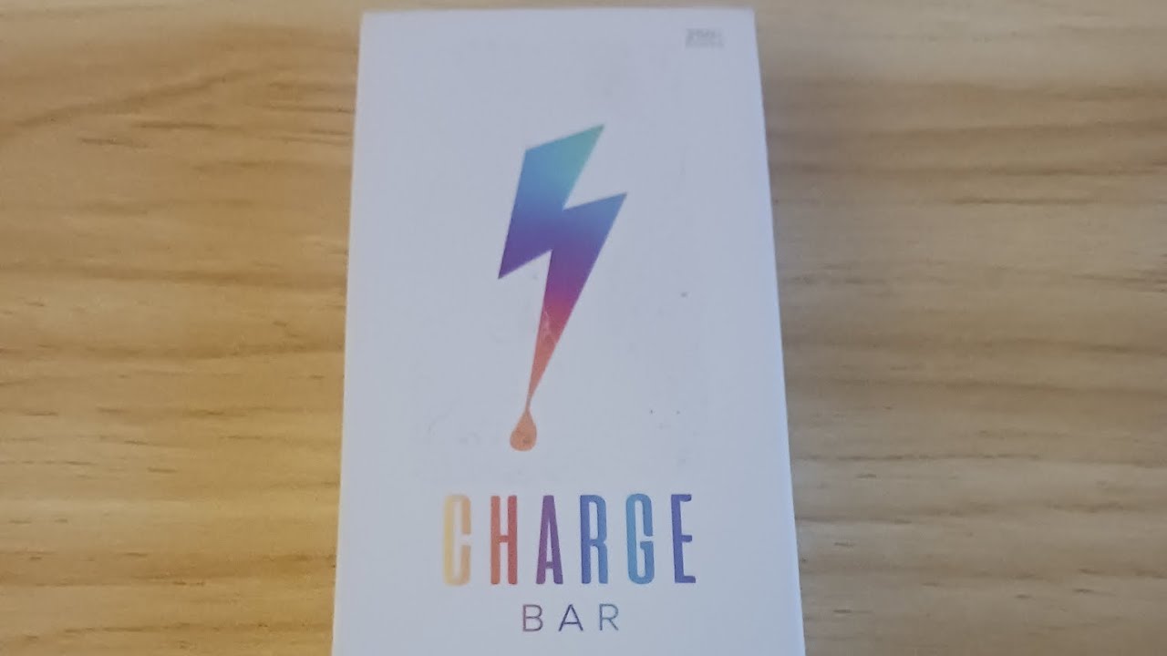 Charge Bar⚡premium disposable mango burst vape unboxing/review‼️