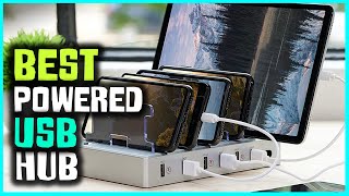 4 Best Powered USB Hubs for External Hard Drives/Gaming/MacBook Pro/Mac Mini/PC & iPad [Review 2025]
