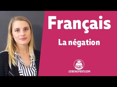 La négation -