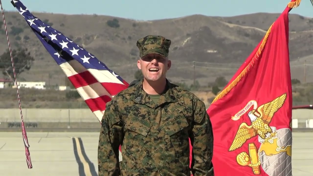 HMLA-369 holds ceremony for Maj. Tyler R. Braconi