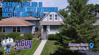 Mitsubishi Mini Split Case Study Downers Grove
