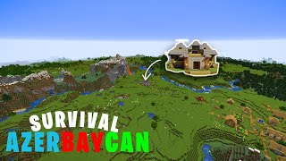 Minecraft Survival Azerbaycan Ev Qurdum