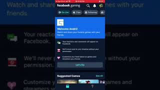 How to follow games in Facebook gaming app? screenshot 1
