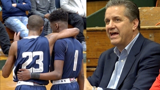 Scottie Lewis & Bryan Antoine IMPRESS in front of Coach Cal! Ranney vs Newark East Side Full Recap