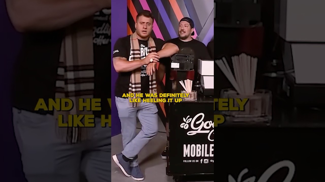 MJF Giving The Impractical Jokers Chops 😂