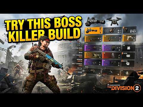 Must try this broken boss killer build for broken rain -THE Division 2