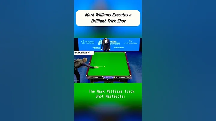 Pure Genius from Mark Williams #snooker2025 #maestro8ballpool #ronnieosullivan #8ballpool