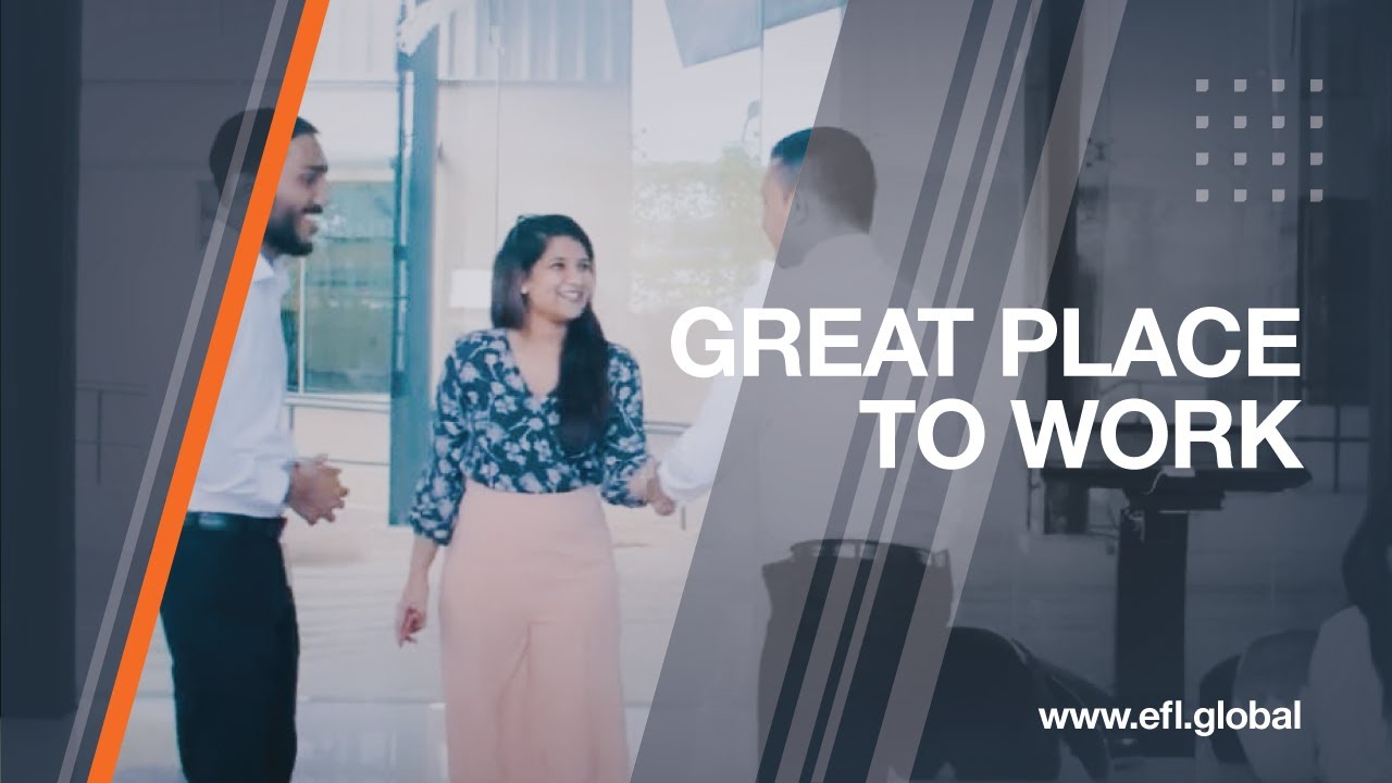 EFL Global Great Place to Work YouTube