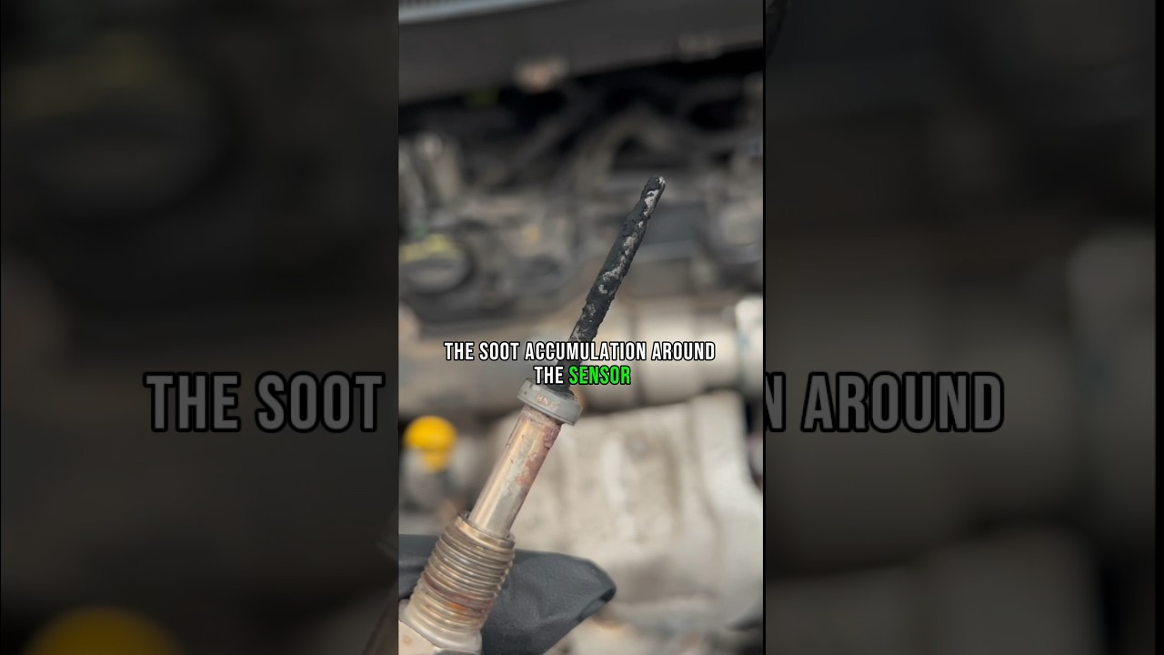 🚨 DPF Blockage Alert: Faulty Exhaust Temperature Sensor Detected 🚨 💨 #ytshorts #car #ford #dpf