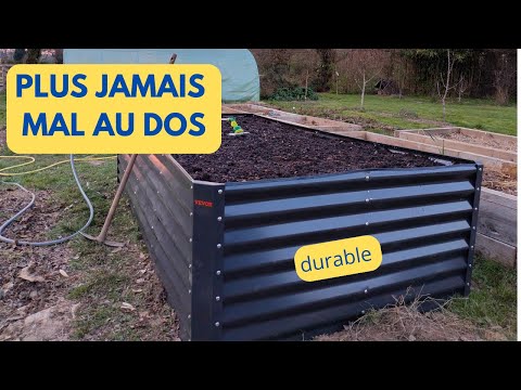 Vidéo : FINI le MAL de DOS au JARDIN avec ce BAC POTAGER