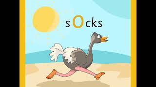 O Oscar Ostrich Groovy Phonics Phase 2