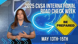 🚧 International Road Check Week! 🚧