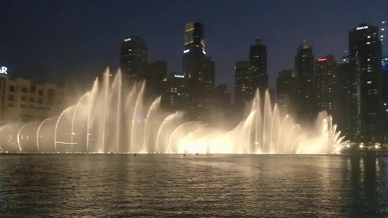 Dubai Musical Fountain Show YouTube