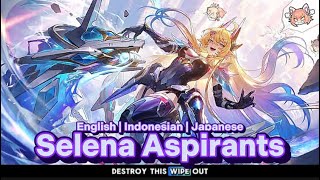 VoiceLine Selena Aspirants Bahasa Inggris, Indonesia & Jepang #mobilelegends #mlbb #suara #pembaruan