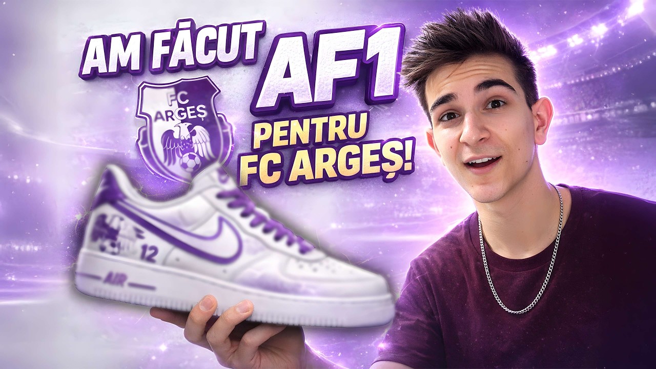 Am Făcut Adidași Pentru FC Arges| Adidasi SuperLiga Ep.5