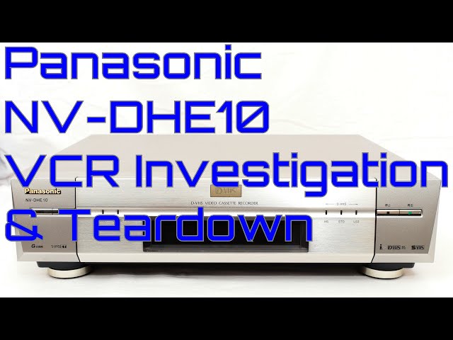 Panasonic ビデオデッキ　NV-DHE10 パナソニック(Panasonic) NV-DHE10 D-VHSビデオレコーダー