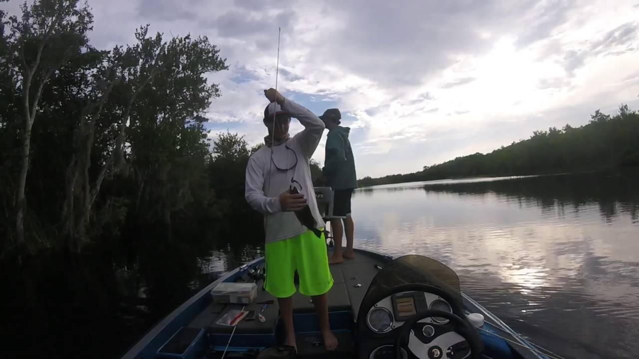 Bass fishing Central Florida with Jamie Roberts, July YouTube