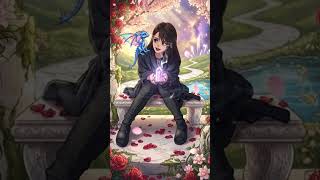 the crystal summons a dragon #crystal #dragon #magic #short #garden #rose