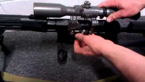 *SOLD* Russian Dragunov Sniper Scope 8x42 illuminated Sight with 1000m. Range Finder