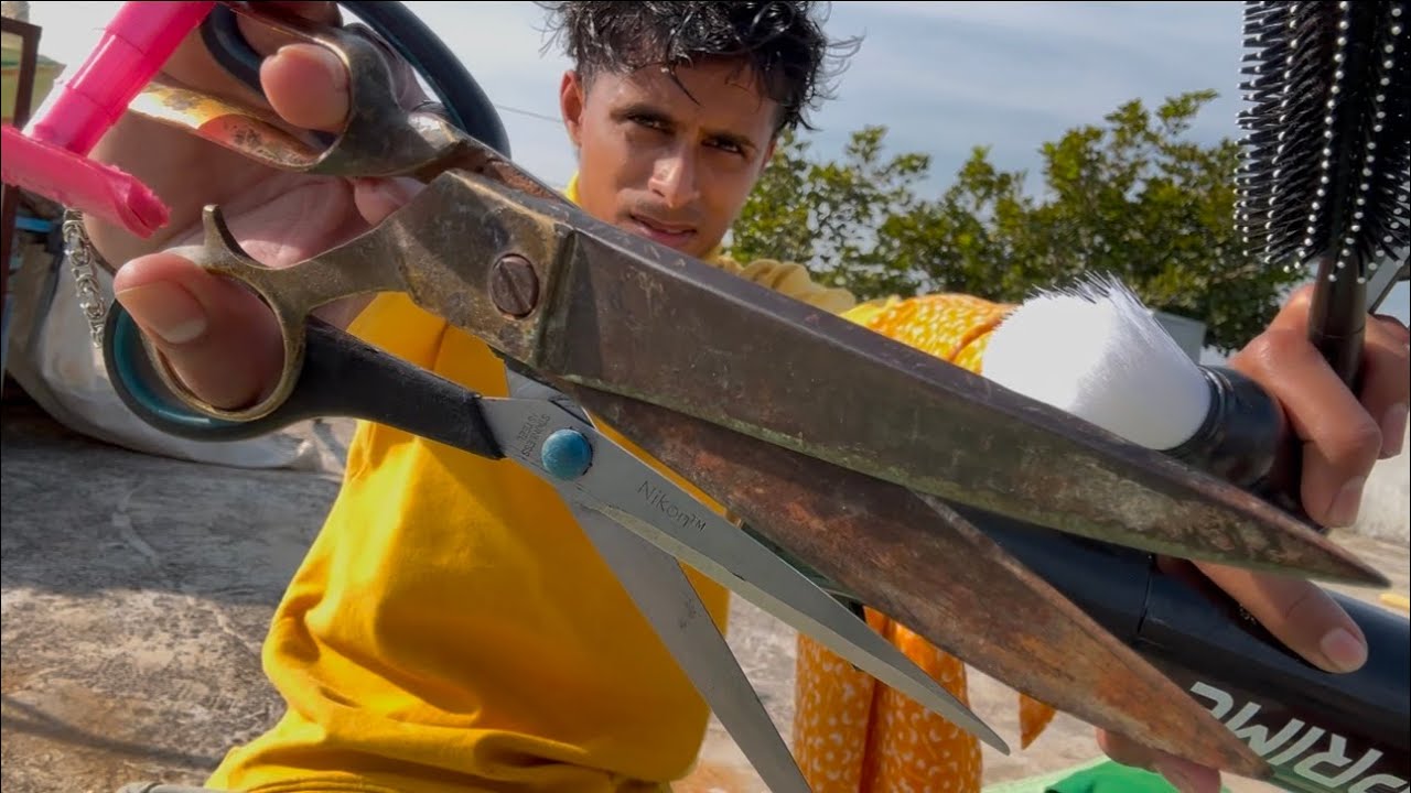 ASMR Real haircut roleplay 💈✂️✂️✂️