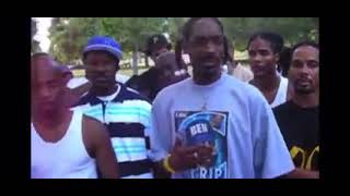 Snoop Dogg Checks Young Crip During Speech