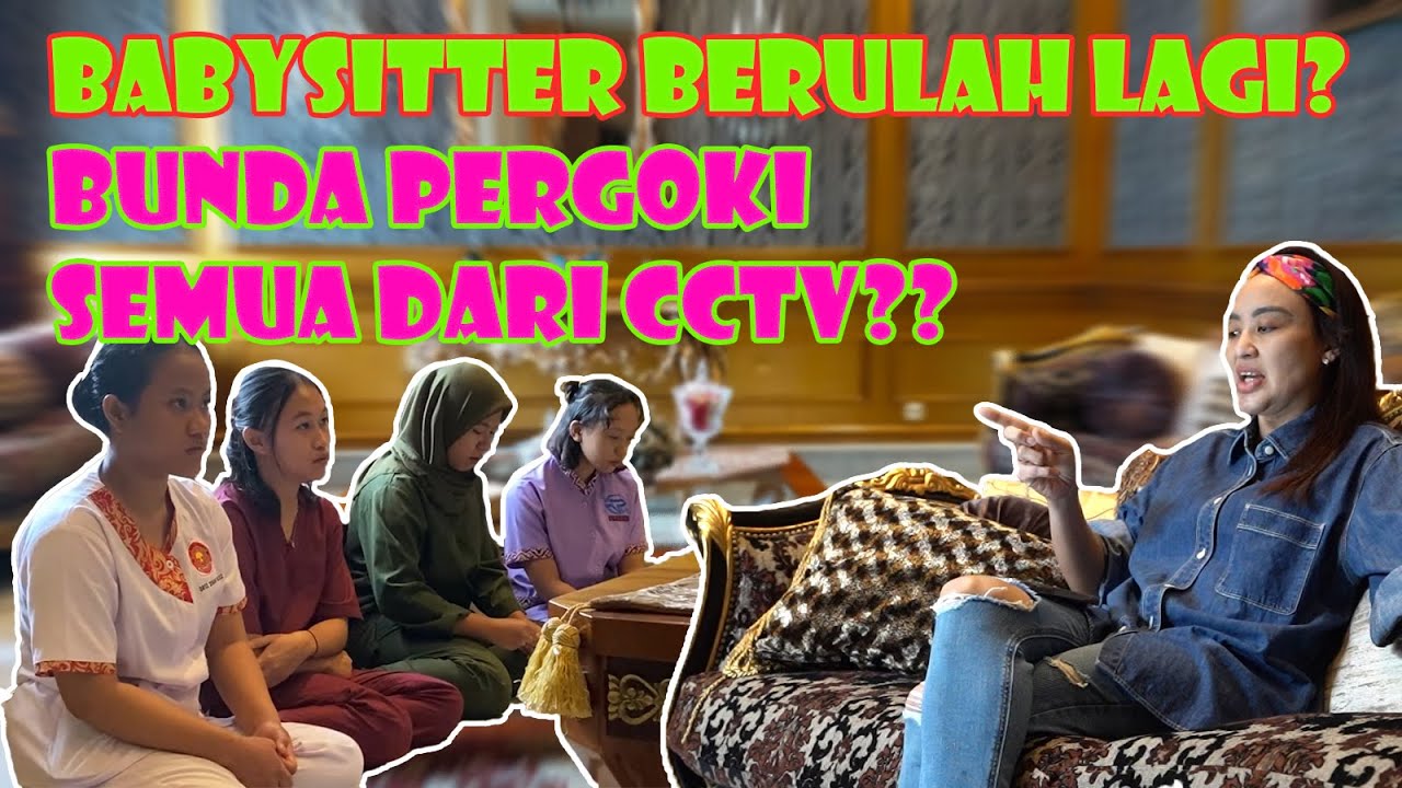 KELAKUAN BABYSITTER LAGI2 TERBONGKAR CCTV!!