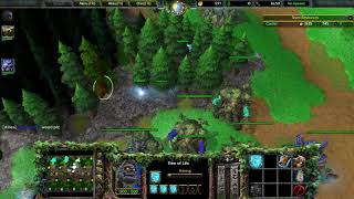 Warcraft 3 Reforged 4v4 RT Night Elf