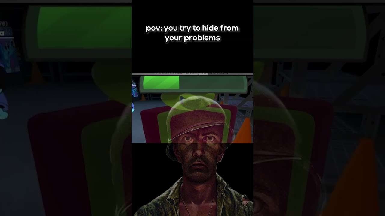 POV: you can't hide from your problems