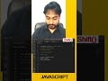 Shift in Javascript