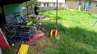 HUGE REVEAL! What was this LONG GRASS hiding?!! Long grass mowing