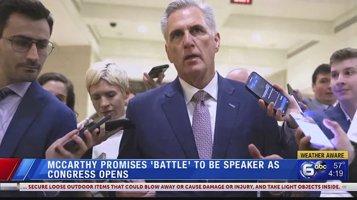McCarthy promises 'battle' to be speaker as congress opens