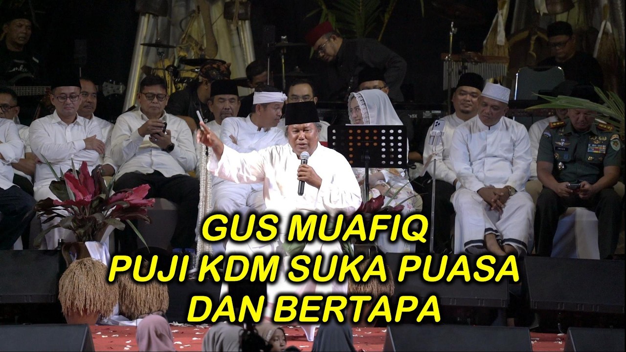 Gus Muwafiq Puji KDM di TASIKMALAYA