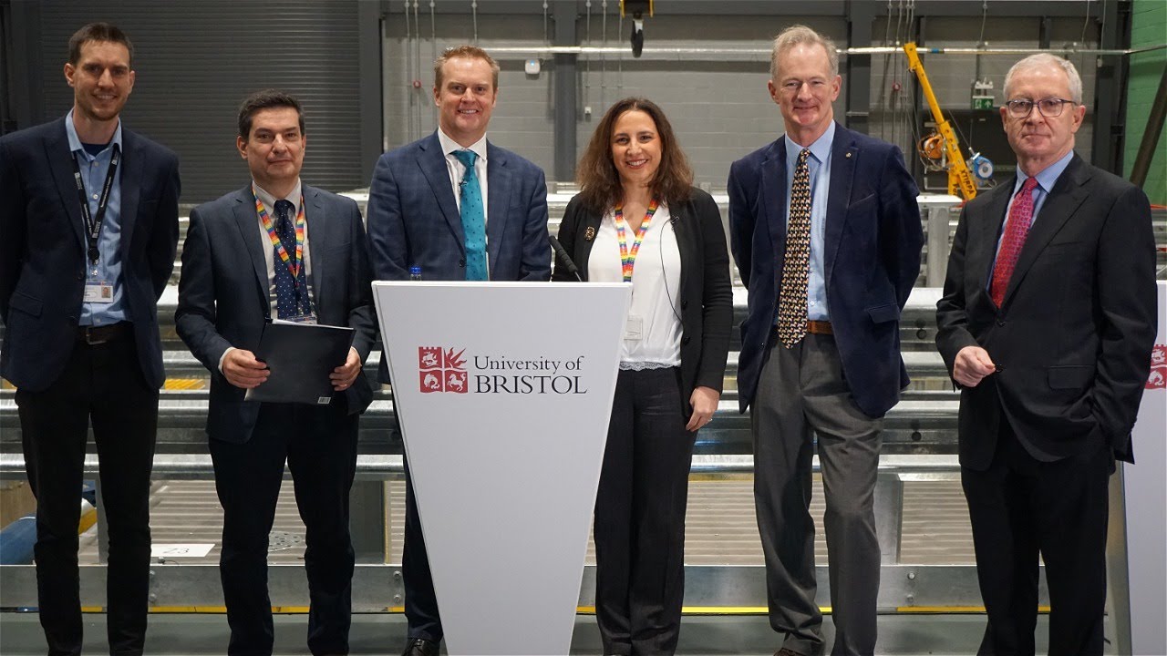 Official opening of the Soil-Foundation-Structure Interaction laboratory