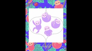 Surface pattern design Process Video #surfacepatterndesign #spd #processvideo #timelapse #procreate