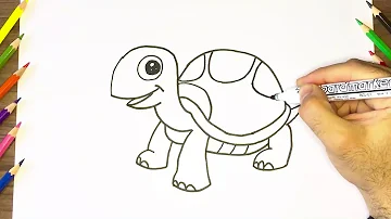 Comment dessiner une tortue étape par étape ?