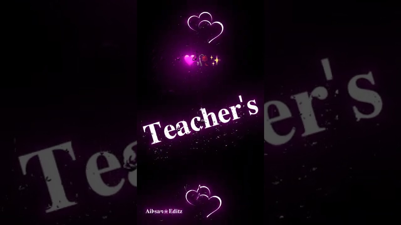Happy Teachers Day Black Screen WhatsApp Status || Coming Soon 5th September | WhatsApp Status Video