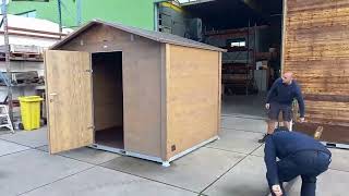 Quick & easy set up of our wooden market stalls — Cabin Construct