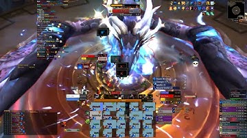 FatSharkYes vs Mythic Raszageth the Storm-Eater - Discipline Priest PoV