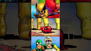 Wolverine Plays Soccer With Deadpool's HEAD🤣| #wolverine #deadpool #marvel #comics #xmen97 #xmen
