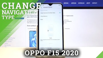 Change Navigation Bar – OPPO F15 2020 and Navigation Buttons