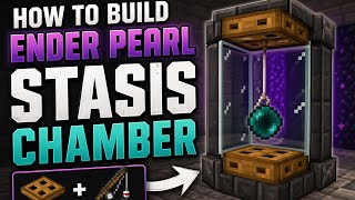 How To Make A Ender Pearl Stasis Chamber(Tutorial)