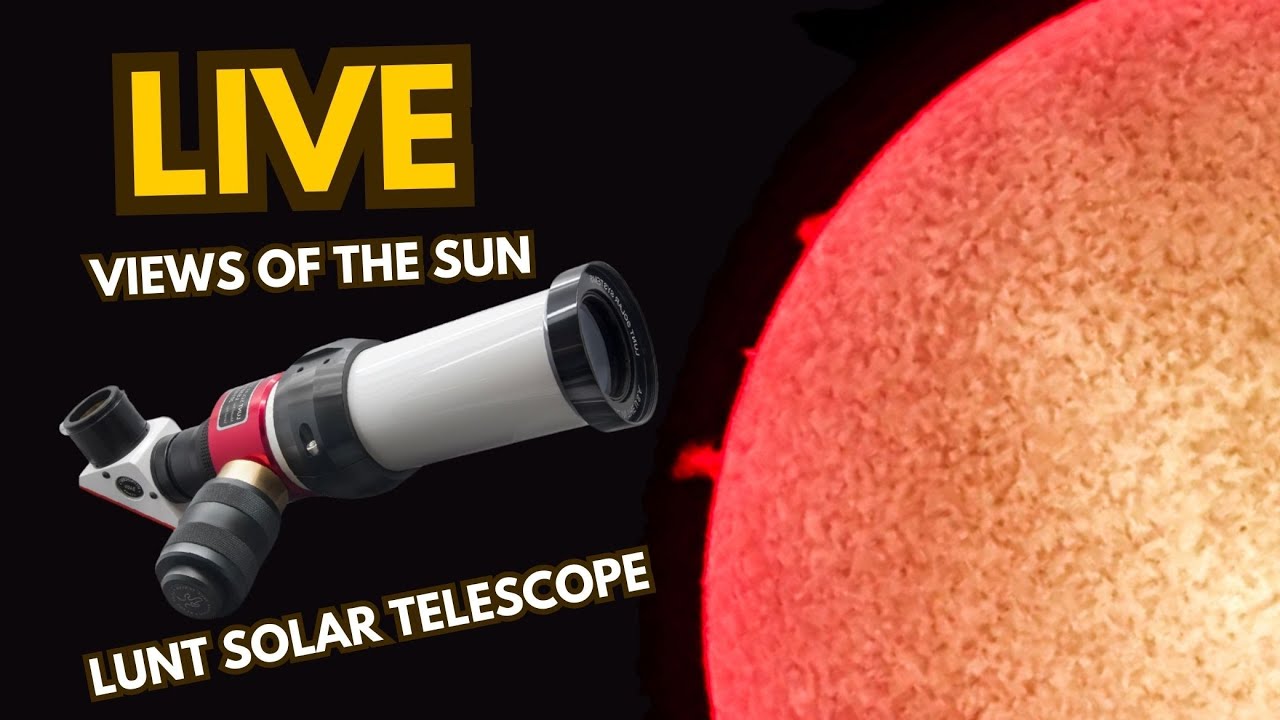 LIVE NOW: Live Close Up Video Of The Sun - 1st April - YouTube